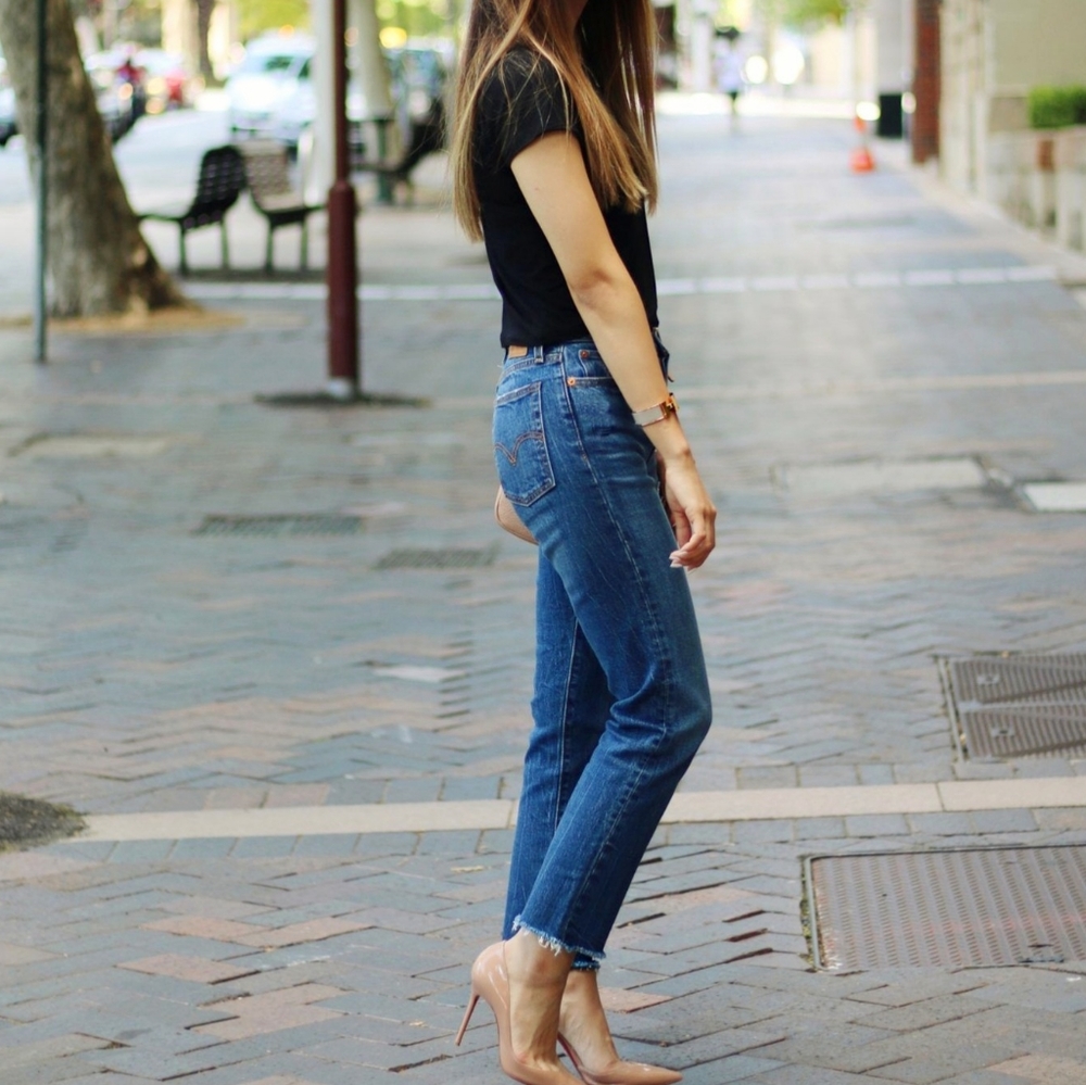 Levis Vintage Orange Tab 606 1969 Jeans